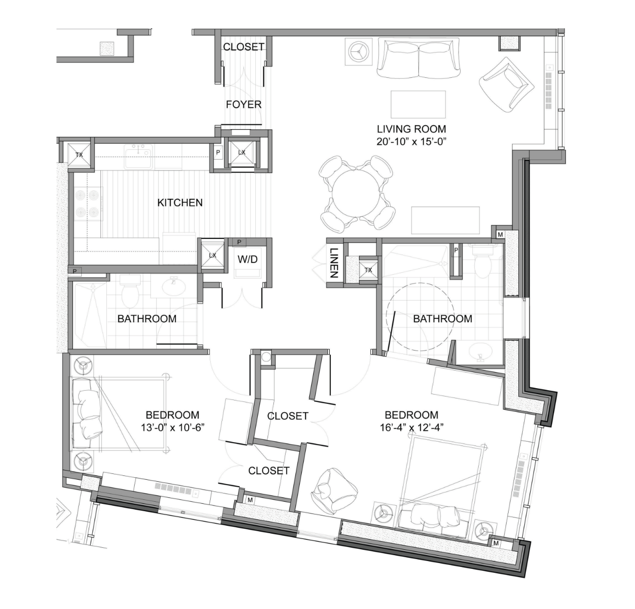 The Sandpiper Floor Plan