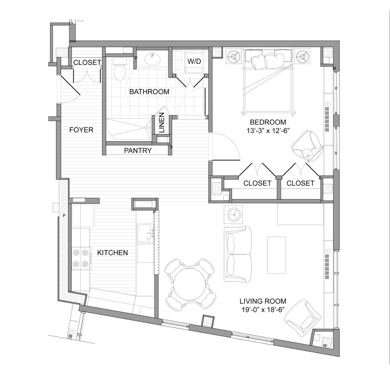 The Reef Floor Plan